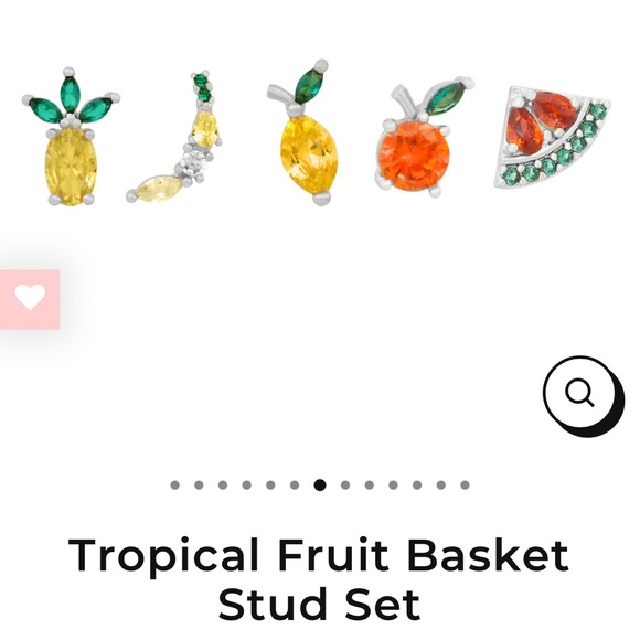 GIRLS CREW RING, EARRING, & BRACELET SET - Picture 9 of 12